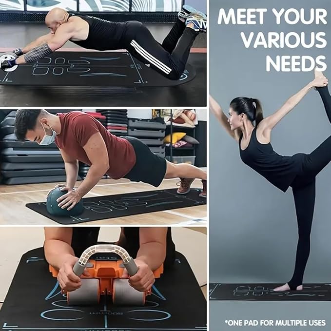 Professional Non-Slip Yoga & Exercise Mat – High-Grip, Cushioned Fitness Surface for Yoga and Home Workouts