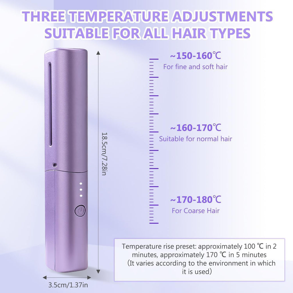 Mobile Heat Comb – Portable & Rechargeable Styling Essential