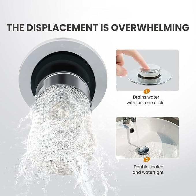 Push Button Kitchen Sink Filter – Sophisticated Maintenance Solution Premium Quality SingleDeals™