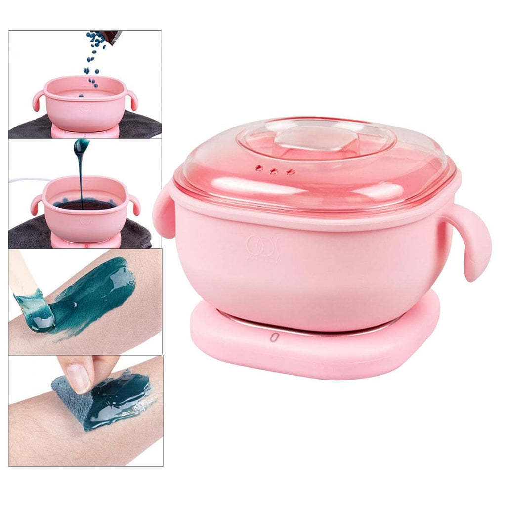 Portable Folding Silicone Wax Warmer – Professional-Grade Hair Removal Heater for Convenient At-Home Salon Results Premium Quality Single Deals™