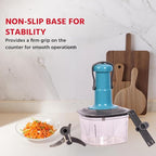 Single Deals™ 650 ML hand push chopper [Premium Quality]