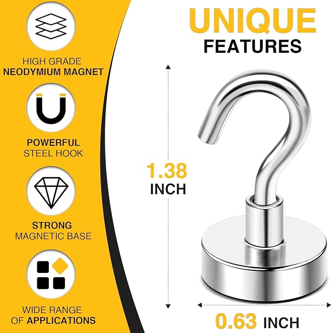 Single Deals™ 21 grm Powerful Magnetic Hook