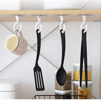 Single Deals™ 360 Degrees Transparent Hook White 3.34 inch x 2.95 inch