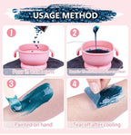 Portable Folding Silicone Wax Warmer – Professional-Grade Hair Removal Heater for Convenient At-Home Salon Results Premium Quality Single Deals™