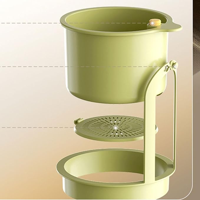 Double Layer Kitchen Sink Drain Basket – Sophisticated Maintenance Solution Premium Quality SingleDeals™