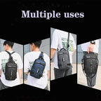 Single Deals™ USB Cross Backpack Bag - Premium Quality