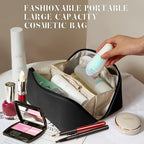 Single Deals™ Cross Open Cosmetic Bag (BLACK) - Premium Quality