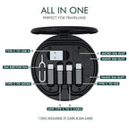 Premium All-in-One Data Cable Set – Sophisticated Universal Connectivity and Stand Solution