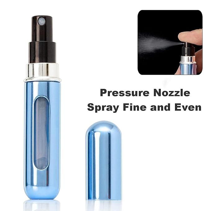 Mini Refillable Perfume Atomizer – Portable, Travel-Friendly Scent Dispenser for Fragrance On-the-Go Premium Quality Single Deals™