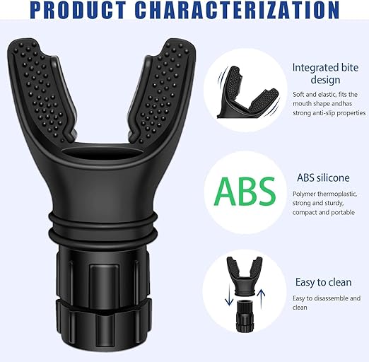 Respiratory Lung Capacity Trainer – Professional Breathing Exerciser for Endurance and Performance Enhancement Premium Quality Single Deals™