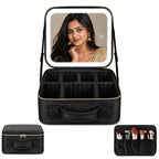 Single Deals™ LED Mirror Cosmetic Bag - Premium Quality