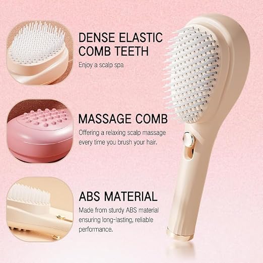 Premium Anti-Static Massage Comb – Professional-Grade Scalp Care and Detangling