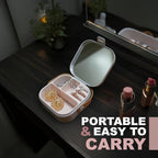 Single Deals™ Mini Jewellery Box With Mirror Inside - Premium Quality