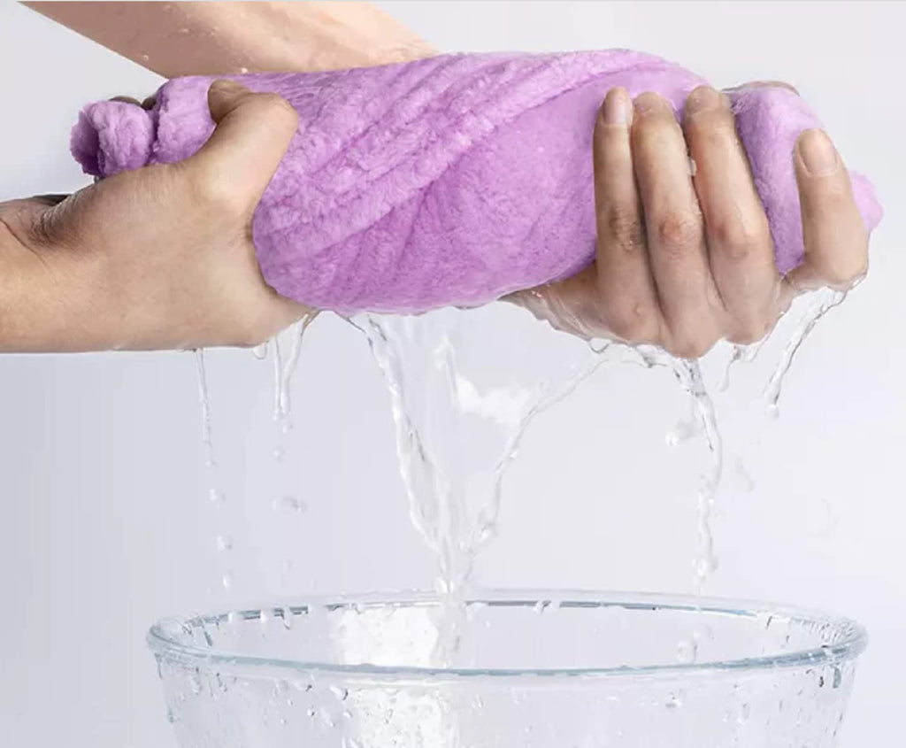 Premium Absorbent Hair Towel Wrap – Quick-Dry Microfiber Cap for Gentle Hair Care