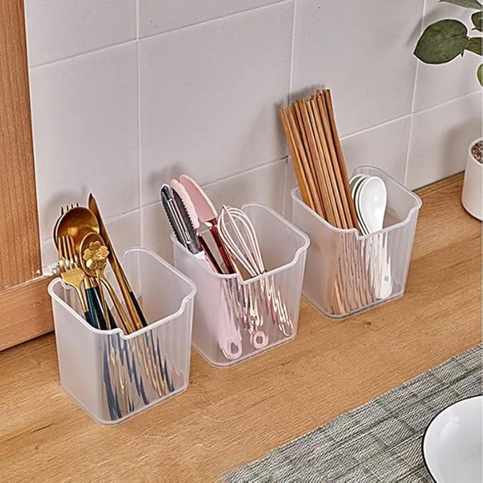 Fridge Side Door Storage Box (6 pcs) – Hanging Refrigerator Organizer Bins for Produce, Condiments, and Kitchen Organization Premium Quality Single Deals™
