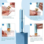 Mini Refillable Perfume Atomizer – Portable, Travel-Friendly Scent Dispenser for Fragrance On-the-Go Premium Quality Single Deals™