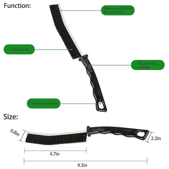 Tiles Cleaning Brush Black – Sophisticated Maintenance Solution Premium Quality SingleDeals™