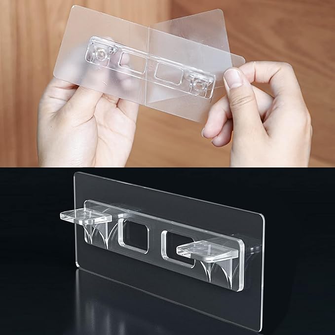 Single Deals™ Transparent Double Row Hook 5*12 0.52 mm Premium Quality