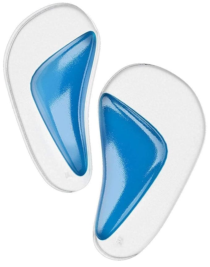 Comfortable Silicone Gel Arch Support Inserts - Supportive Orthopedic Pads for Flat Feet and All-Day Foot Relief Premium Quality Single Deals™