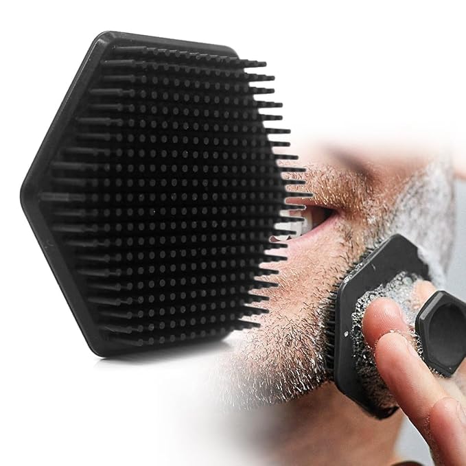 Precision Silicone Face Scrubber – Gentle Exfoliating Facial Cleansing Tool for Smooth, Refined Skin