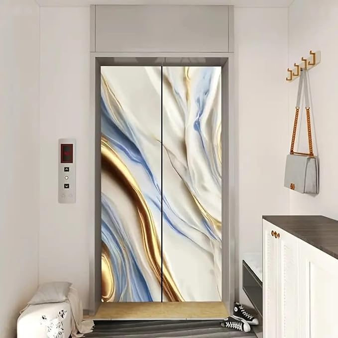 Decorative Self-Adhesive Waterproof Kitchen Wall Sticker – Premium Abstract Pattern, 60x200cm