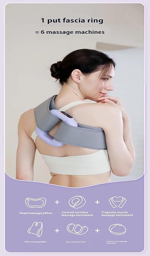 Premium Mini Fitness Electric Fascia Ring – Targeted Recovery and Wellness Support