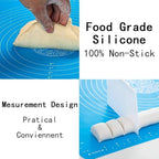 Silicone Roti/Dough Mat with Measurements – Non-Stick, Durable Baking Surface for Precision Prep and Easy Cleanup Premium Quality Single Deals™