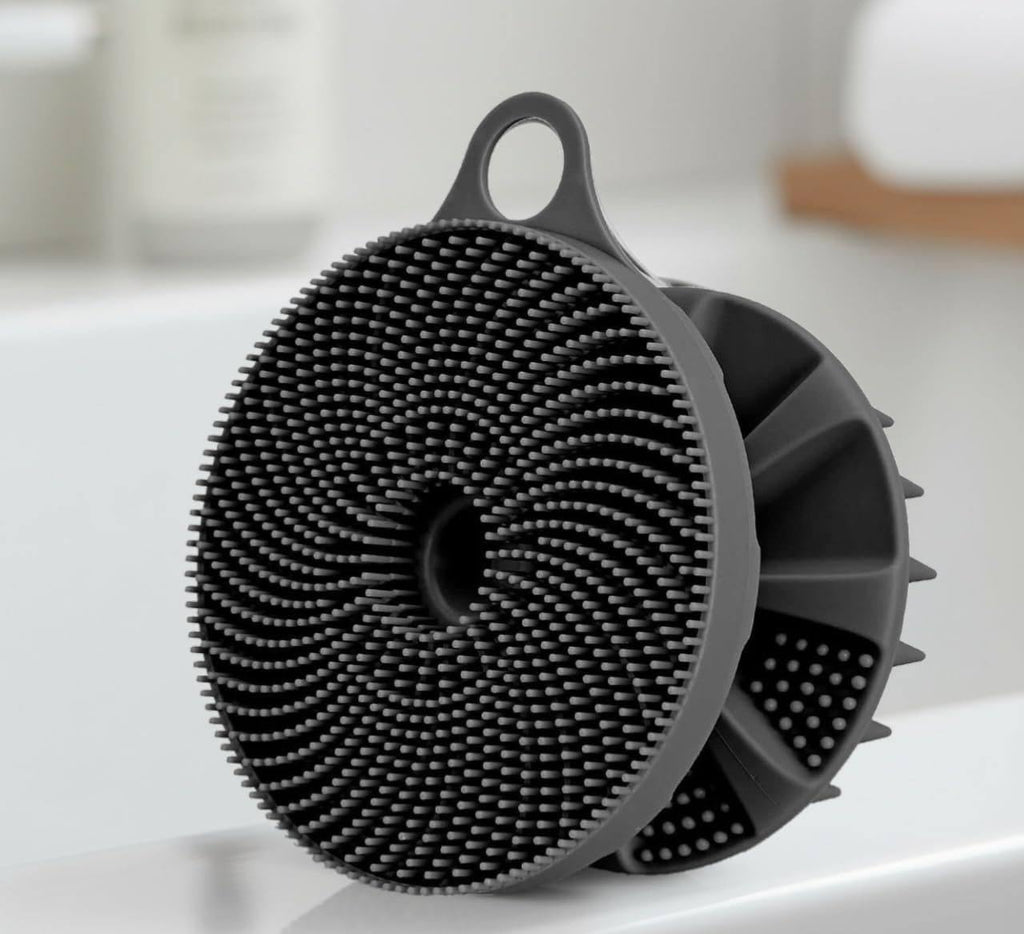 2-in-1 Silicone Body Brush Scrubber – Professional-Grade Dual-Sided Exfoliator for Enhanced Cleansing