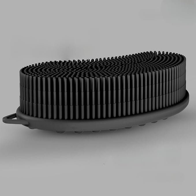 Silicone Body Wash Scrubber – Professional-Grade Exfoliating Shower Tool for Deep Cleansing and Skin Revitalization