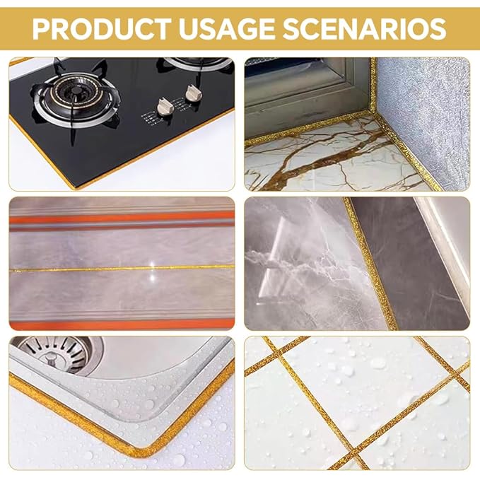 Single Deals™ Caulk Strip Sealing Decorative Tap