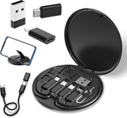 Premium All-in-One Data Cable Set – Sophisticated Universal Connectivity and Stand Solution