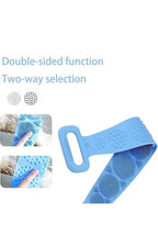 Silicone Body Scrubber Belt – Ergonomic Exfoliating Back Strap for Enhanced Shower Cleansing and Skin Wellness