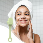 2-Piece Silicone Face Brush Set – Gentle Exfoliating Cleansing Tools for Pore Refinement and Skincare Routines Premium Quality Single Deals™