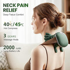 Premium Siaasoo Neck and Shoulder Massager – Sophisticated Therapeutic Relief for Targeted Tension
