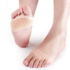 Comfortable Honeycomb Forefoot Cushion - Breathable Silicone Gel Pad for Pain Relief and All-Day Comfort in High Heels Premium Quality Single Deals™