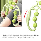 Premium 9-Wheel Roller Massager – Targeted Muscle Relief and Circulation Support