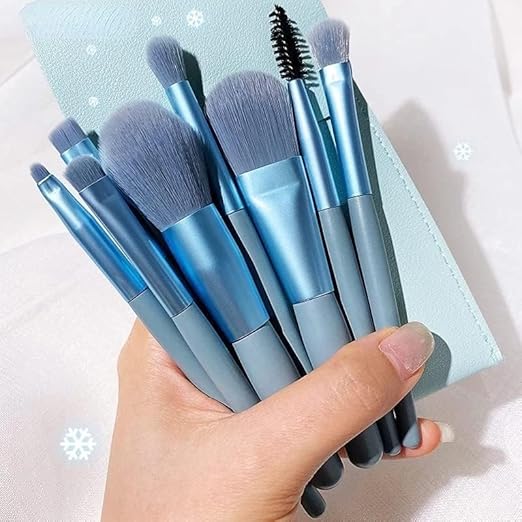 8-Piece Professional Makeup Brush Set – Comprehensive Cosmetic Tool Kit for Flawless Blending and Application Premium Quality Single Deals™