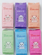 Mini Portable Wipes – 64-Piece Compact Cleansing Set for On-the-Go Hygiene