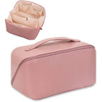 Single Deals™ Cross Open Cosmetic Bag (PINK) - Premium Quality