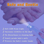 Electric Baby Nail Trimmer Kit - Safe & Gentle Infant Nail File Set with Multiple Grinding Heads for Newborns and Toddlers Premium Quality Single Deals™