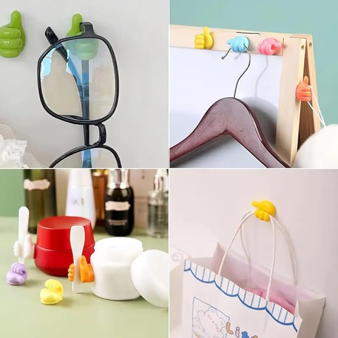 Single Deals™ Thumb Shape Hook CableOrganizer
