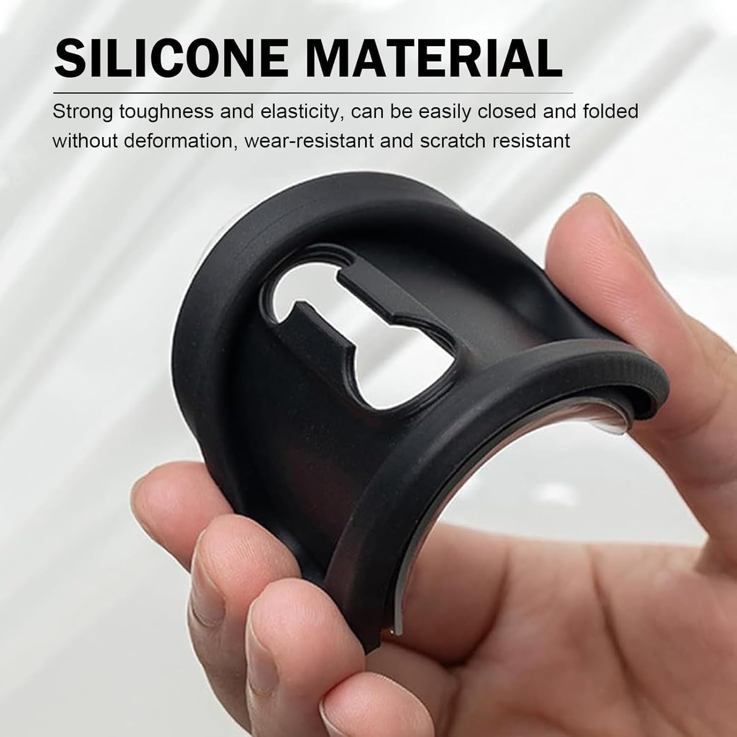 Premium Silicone Car Door Latch Protective Cover – Sophisticated Interior Enhancement