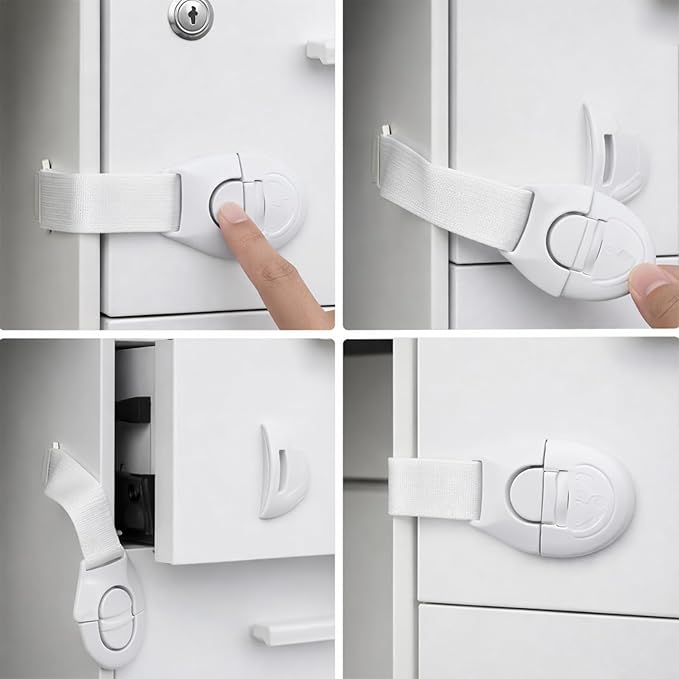 Single Deals™ Child Safety Strap Locks - Premium Quality
