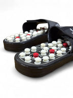 Therapeutic Acupressure Slippers – Ergonomic Foot Massager for Reflexology and Wellness Support Premium Quality Single Deals™