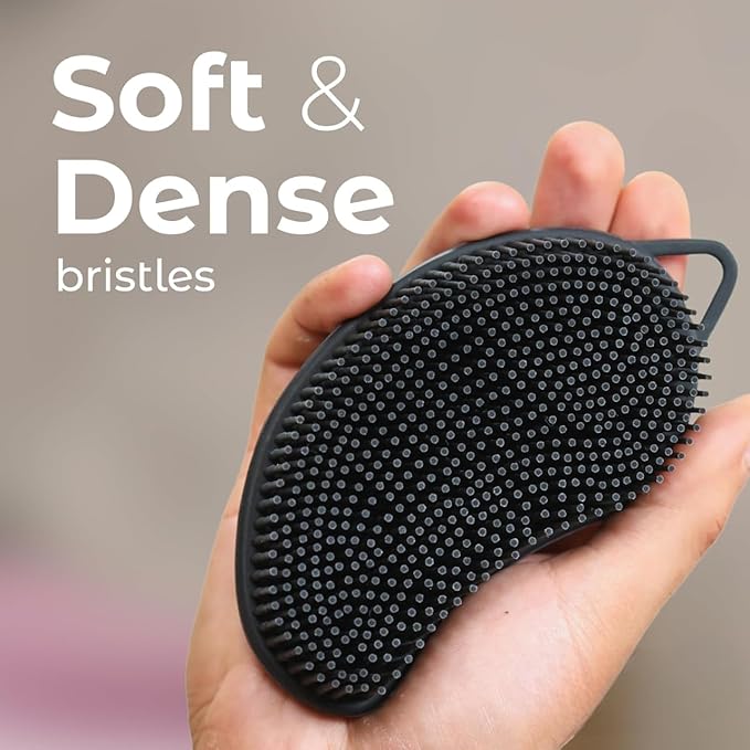 Silicone Body Wash Scrubber – Professional-Grade Exfoliating Shower Tool for Deep Cleansing and Skin Revitalization