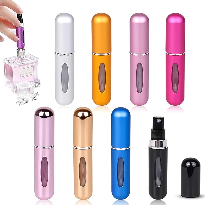 Mini Refillable Perfume Atomizer – Portable, Travel-Friendly Scent Dispenser for Fragrance On-the-Go Premium Quality Single Deals™