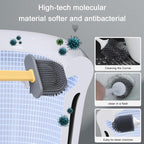 Silicon Toilet Brush with Slim Holder – Sophisticated Maintenance Solution Premium Quality SingleDeals™