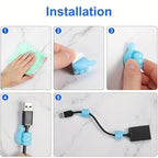 Single Deals™ Thumb Shape Hook CableOrganizer