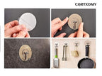 Single Deals™ Golden Round Sticker Hook Premium Quality
