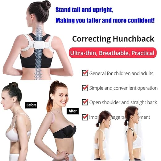 Premium Shoulder Posture Correction Back Belt – Ergonomic Support for Improved Alignment